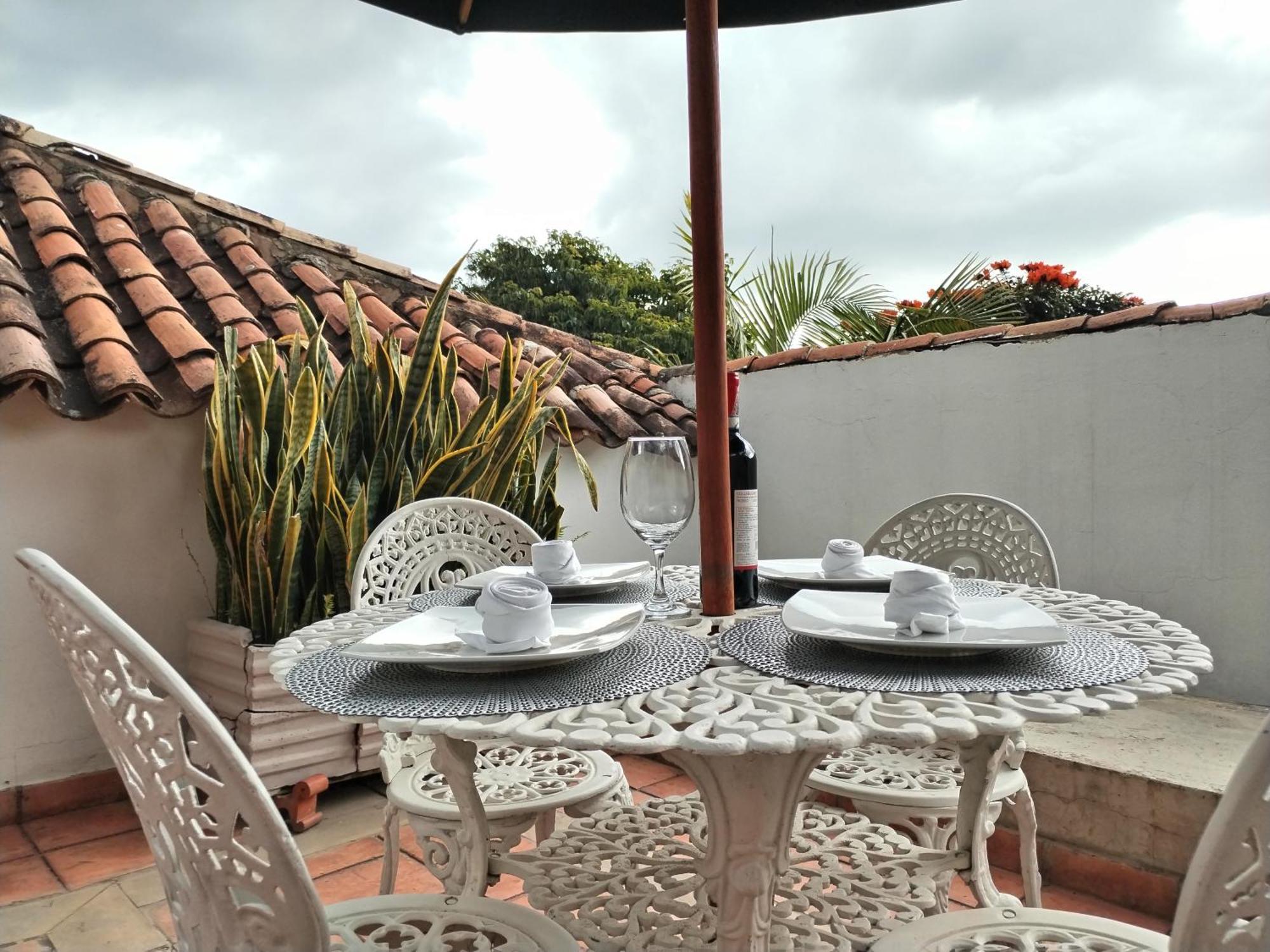 Santa Maria De Leyva Hotel Boutique ビージャ・デ・レイバ エクステリア 写真