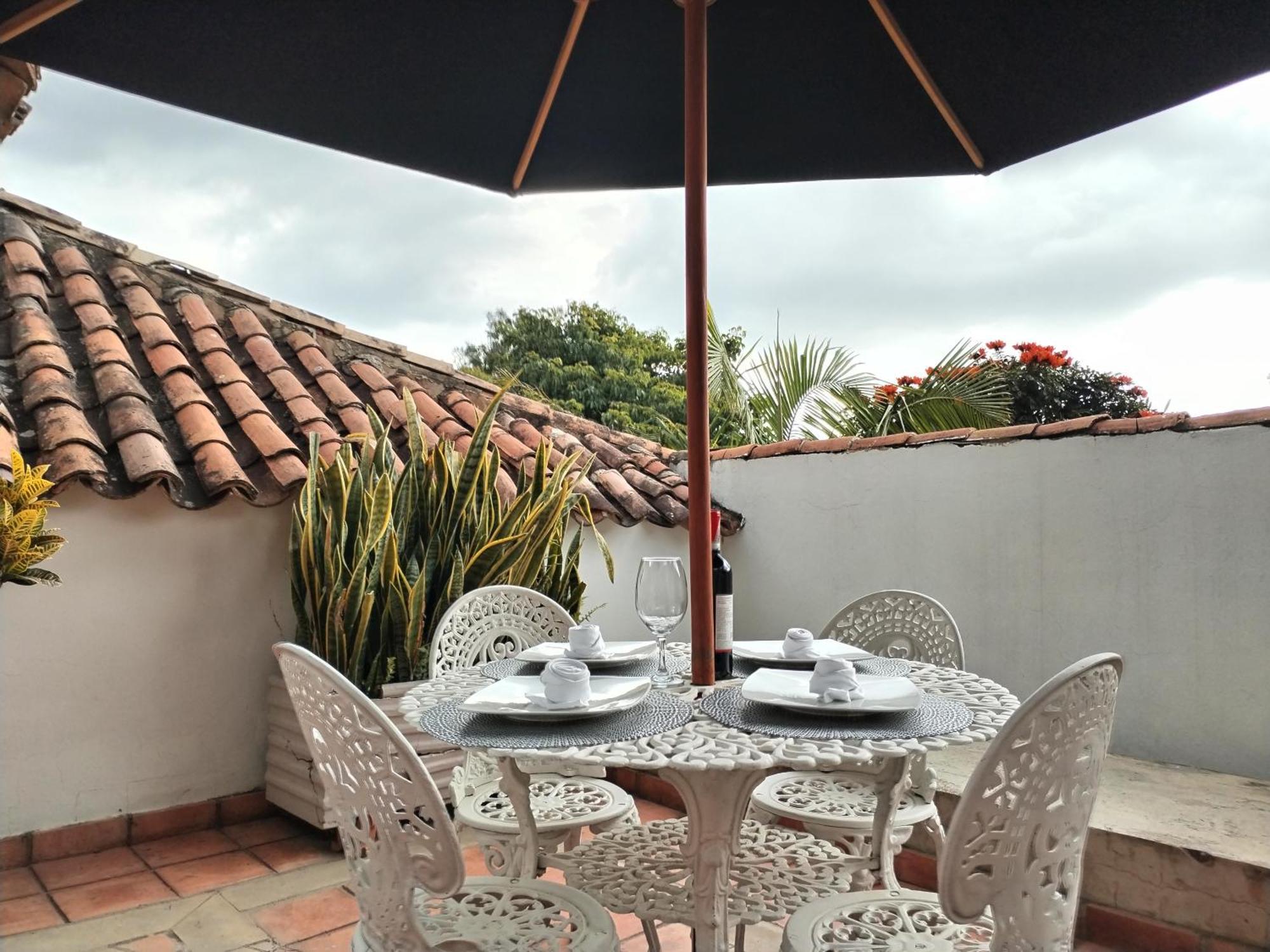 Santa Maria De Leyva Hotel Boutique ビージャ・デ・レイバ エクステリア 写真